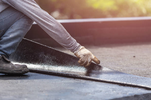 Professional Emergency Waterproofing technician working in Mount Summit, IN